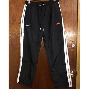 Ellesse black track pants